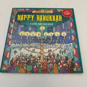 Happy Hanukkah Look-and-Find Book